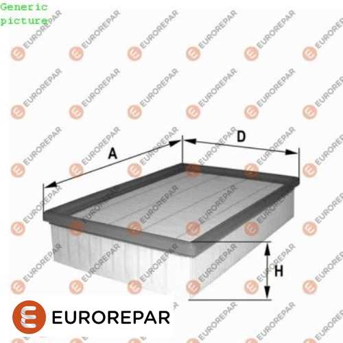 HAVA FILTRESI 6C11 9601 C4B 2.2 TDCI TRANSIT V347 06-