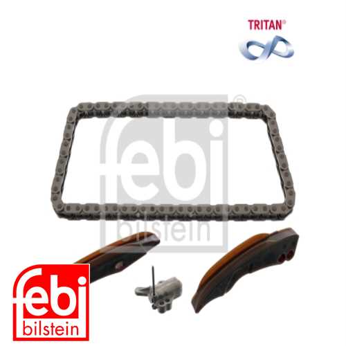 BMW E81-E82-E87-E88-E90-E91-E92-E93-F20-F21-F22-F23-F45F-46-F30-F31-F34-4F32-F33-F36-E60-E61-F06-F07-F10-F11-X1 E84-X3 E83-X3 F25-X5 F15 BMW ZINCIR SETI ALT Ürün Görseli