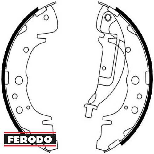KORE SANTAFE KORE FREN BALATASI ARKA PABUÇ : GS8441 Ürün Görseli