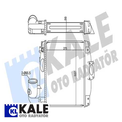 JAPON HILUX JAPON TURBO RADYATÖRÜ Ürün Görseli