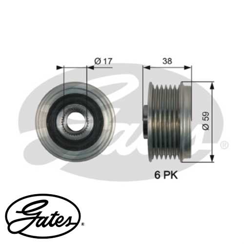 KORE SANTAFE/GRANDEUR/OPTIMA/SORENTO KORE ALTERNATÖR KASNAGI SARZ DINAMO KASNAGI Ürün Görseli