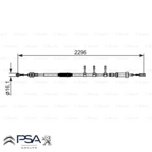 EL FREN TELI   BOXER III 06- Ürün Görseli