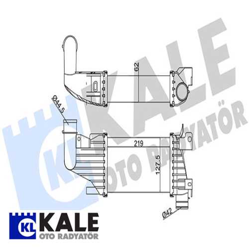 OPEL ASTRA H OPEL TURBO RADYATÖRÜ Ürün Görseli