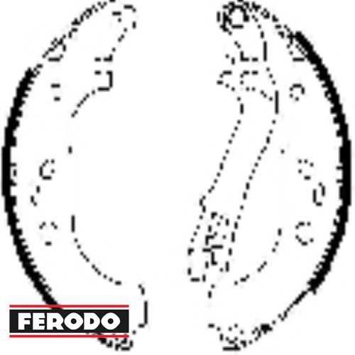 FIAT DOBLO/ALBEA->10- FIAT FREN BALATASI ARKA KAMPANA (LEVYELI) Ürün Görseli