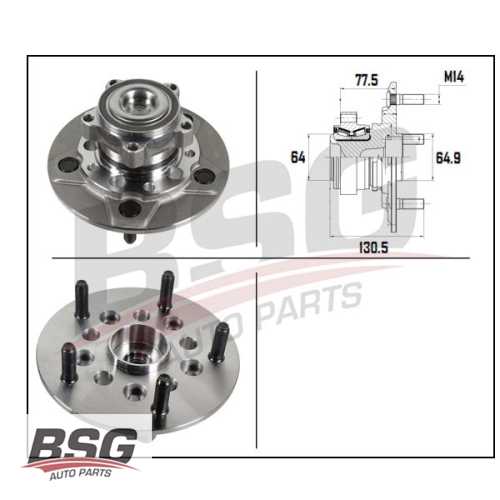 PORYA ÖN RULMANLI BM TRANSIT V363 14-