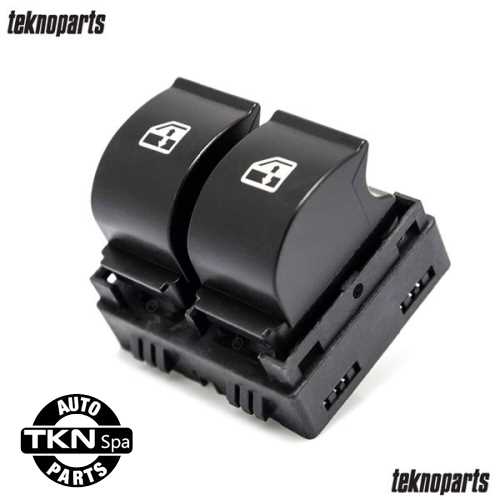 CAM ACMA DÜĞMESİ FIAT LINEA CIFTLI CERCEVESIZ SOL (4 FIS) Ürün Görseli