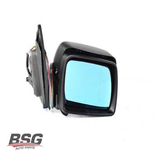 DIS DIKIZ AYNASI SAG Elektrikli Katlanir Isitmali Hafizali Aydnlatmali Mavi Cam Kör noktali   BM X5 - E53 1999-2006