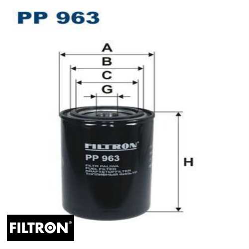 AV 4 SERIES 114 C, 4 SERIES 124 L, P.G.R.T - SERIES P260 AV YAKIT FILTRESI VIDALI FILTRE Ürün Görseli