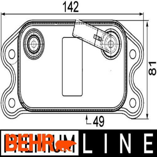 YAG SOGUTUCU RADYATÖRÜ  BM VOLVO C30 2.4I T5 C70 II 2.4 T5 07-13 S40 II 2.4 T5 10-13 S60 II 2.0T 10-15 S80 10-