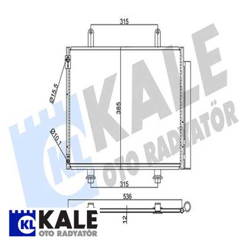 JAPON SWIFT (NZ) JAPON KLIMA RADYATÖRÜ 510X365X16