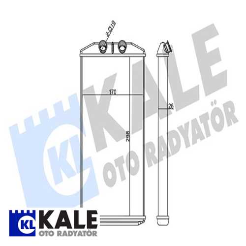 FIAT DAILY VI FIAT KALORIFER RADYATÖRÜ BRAZING