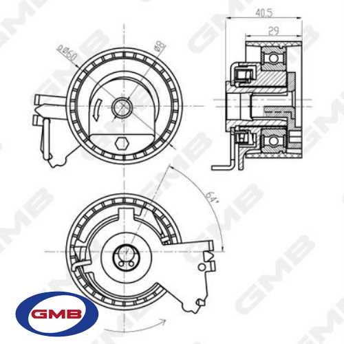 PSA 206/207/307/C4 PSA TRIGER GERGI RULMANI (ET3J4)