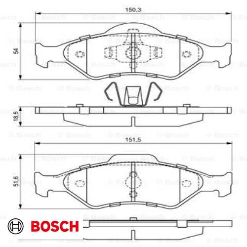 FREN BALATASI ÖN (-ABS)TAM T2K021 FSTS/YS61 & AA BM FIESTA 96- Ürün Görseli