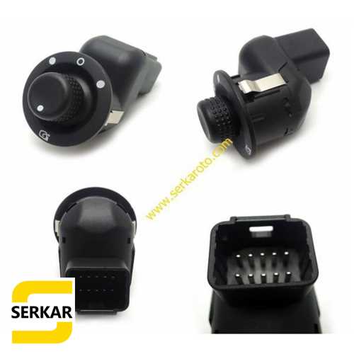 MEGANE II CLIO III AYNA AYAR DÜGMESI Ürün Görseli