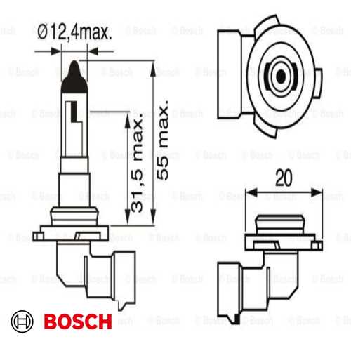 AMPÜL 12V H10 42W PY20D  ( 24V/ 21W ) BM UNI 96-