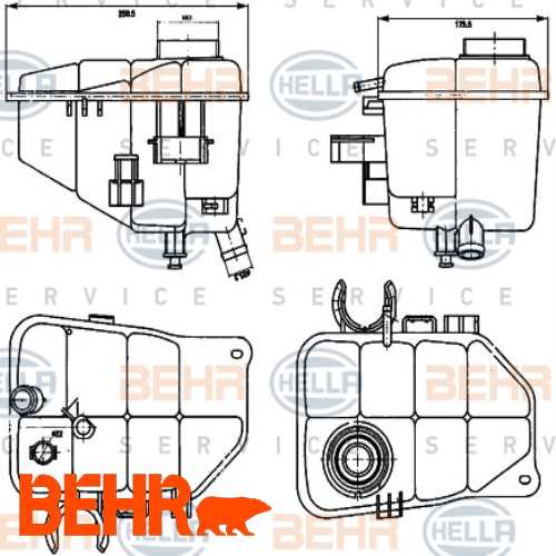 RADYATÖR YEDEK SU DEPOSU  BM 203-209 00-07