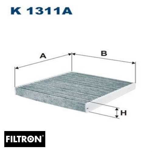 VW GOLF7-A3-LEON-OCTAVIA-PASSAT VW POLEN FILTRESI E2998LC / AHC392 / LAK888 (KARBONLU)