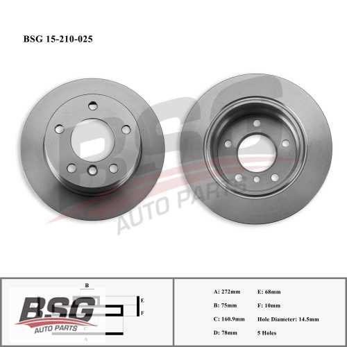 FREN DISKI ARKA KAPLAMALI ADET M42-M44 E36 93-99