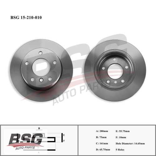 FREN DISKI ARKA ADET N43-N45-N46-M47N2 E81-E87 05-11