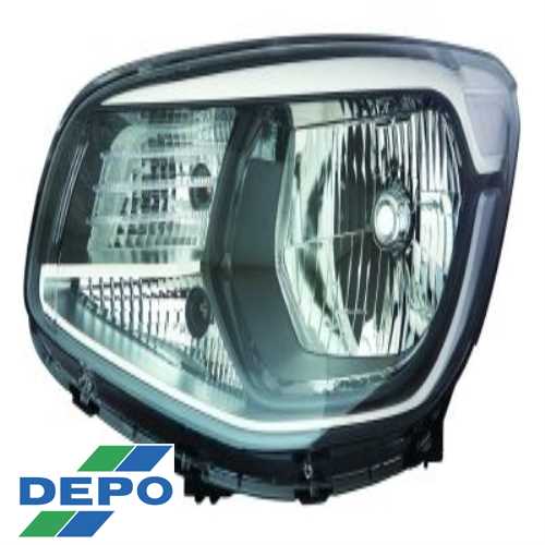 FAR SAG ELEKTRIKLI  - SIYAH - H4/PY21W/P21/5W BENZIN-DIZEL SOUL 2014-2017