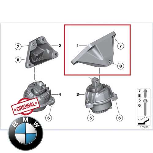 BMW F10-F10 LCI-F11-F11 LCI dx BMW MOTOR KULAGI ALÜMINYUM : L Ürün Görseli