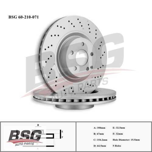 FREN DISKI ÖN 4MATIC M272-642 W221-211-216-230 06-13 Ürün Görseli