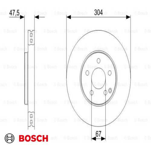 FREN DISKI ÖN  112-642-272 W211 02-10 Ürün Görseli