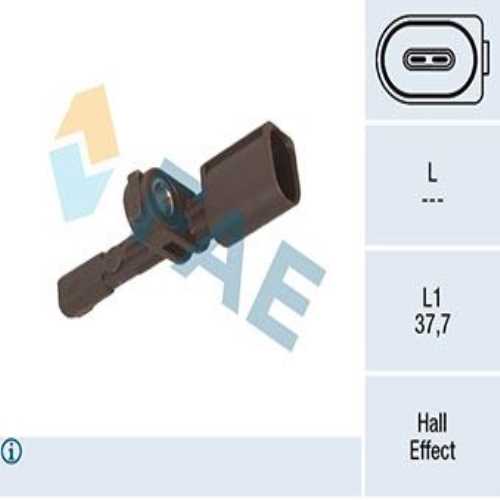 ABS SENSÖRÜ ARKA SAG/SOL BM GOLF7-A3-LEON 13-