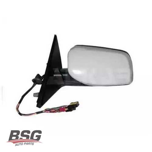 DIS DIKIZ AYNASI SOL Elektrikli Isitmali Astarli Mavi Cam Kör noktali   BM E60 2003-2010