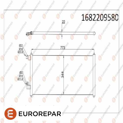 KLIMA RADYATÖRÜ  BM CONNECT 02-13 Ürün Görseli