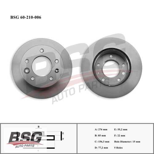 FREN DISKI ÖN  BM W901-902-903-904-909-LT35 96- Ürün Görseli