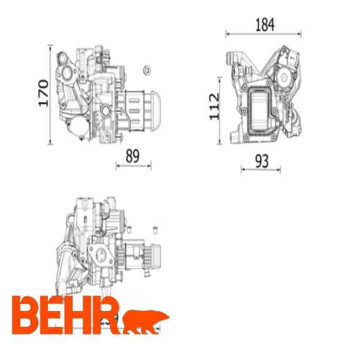 EGR VALFI  2.0 TDI/HDI KUGA/3008/ BOXER 18-