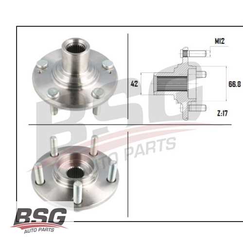 PORYA ÖN RULMANSIZ BM I30/ELANTRA/CEED/CERATO 06-12 Ürün Görseli