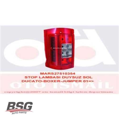 STOP LAMBASI SOL DUYSUZ 2.2 HDI JUMPER-3 / BOXER-3 06- Ürün Görseli