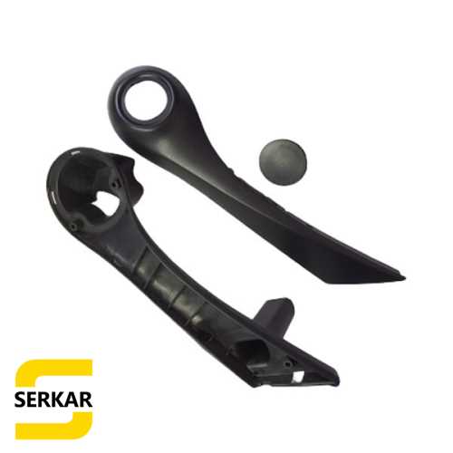 MEGANE II KAPI İÇ KAPI KOLÇAĞI ÖN SAĞ SİYAH