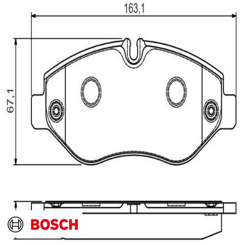 FREN BALATASI ÖN TÜM MODELLER BM DAILY III/IV/V 99- Ürün Görseli