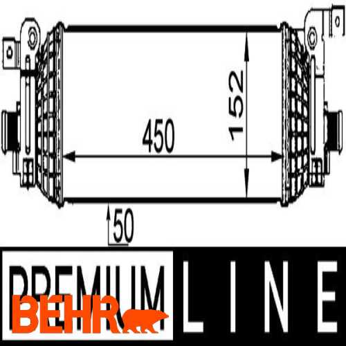 TURBO RADYATÖRÜ 5S6H 9L440 AC/5S6H 9L440 AA/5S6H 9L440 AB/1359245 1,6 TDCI FIESTA / FUSION 05- Ürün Görseli