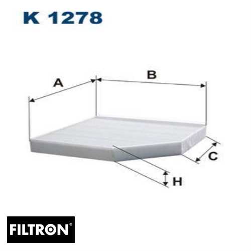 VW A4-A5-Q5 VW POLEN FILTRESI E2948LI / LA386 (KARBONSUZ) Ürün Görseli