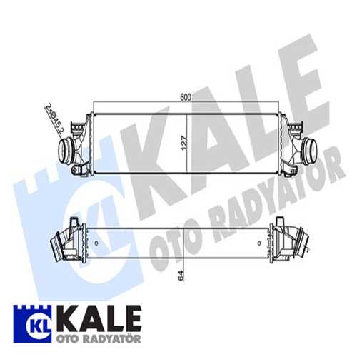 OPEL AVEO OPEL TURBO RADYATÖRÜ Ürün Görseli