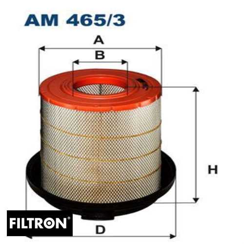 MERCEDES ATEGO I/II/III, AXOR I/II, ECONIC MERCEDES HAVA FILTRESI Ürün Görseli