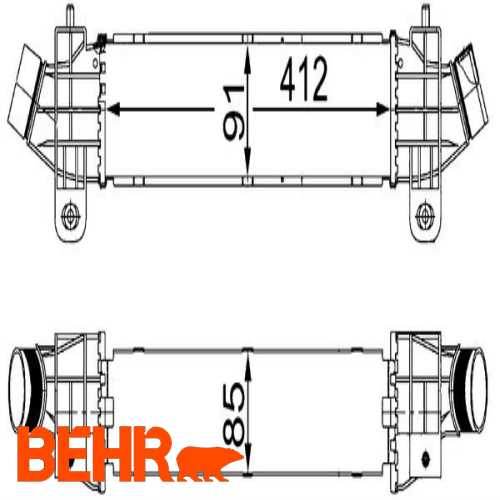 TURBO RADYATÖRÜ  2.0 TDCI MONDEO 01-06 Ürün Görseli