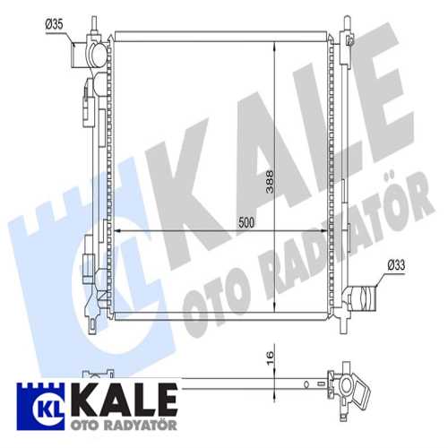KORE RIO / STONIC KORE SU RADYATÖRÜ MANUEL Ürün Görseli