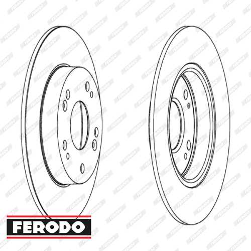 JAPON ACCORD (CL) JAPON FREN DISKI ARKA . Ürün Görseli
