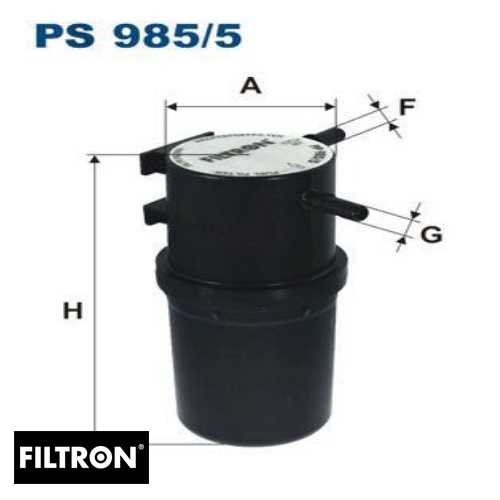 VW AMAROK VW YAKIT FILTRESI KL787 / FCS804 / H345WK Ürün Görseli