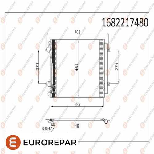 KLIMA RADYATÖRÜ  BM PASSAT 04-14 Ürün Görseli