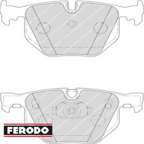 BMW E65-E66 BMW FREN BALATASI ARKA Ürün Görseli
