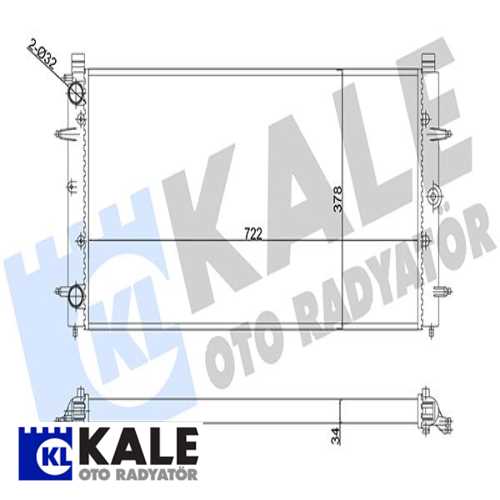 VW T4 VW SU RADYATÖRÜ