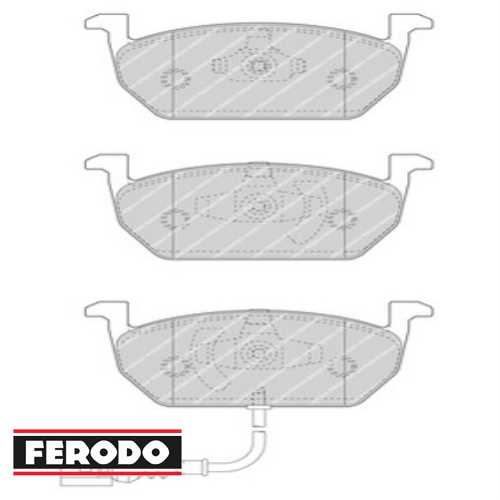 VW GOLF7-A3-LEON-OCTAVIA VW FREN BALATASI ÖN GDB2080 Ürün Görseli