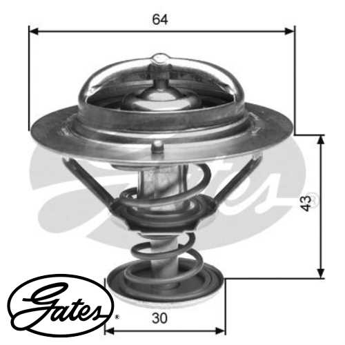 JAPON PAJERO (V2, V4) JAPON TERMOSTAT 88 °C