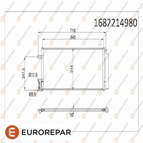 KLIMA RADYATÖRÜ  Z13DTH Z13DTJ A13DTE A13DTC CORSA D BRAVO II PUNTO EVO  ALFA GIULIETTA MITO 07-